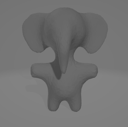 elephant smoothed